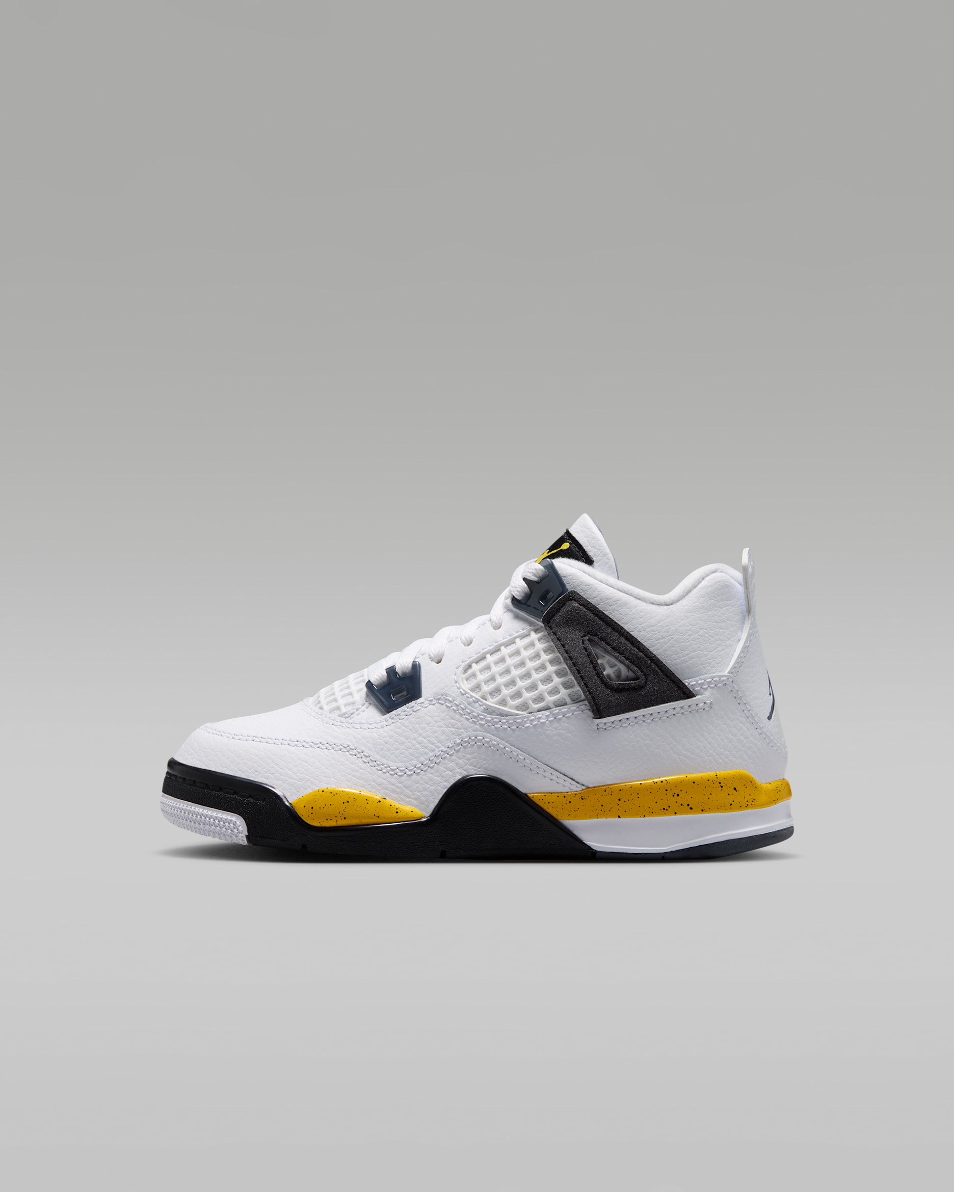 Air Jordan 4 ホワイト/イエロー/ブラック　27cm Jordan 4 Retro Little Kids' Shoes. Nike JP